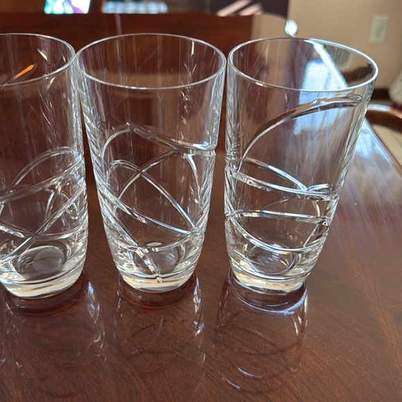 Discontinued Lenox Adorn Signature Highball Glass Set of 4 - Picture 4 of 8